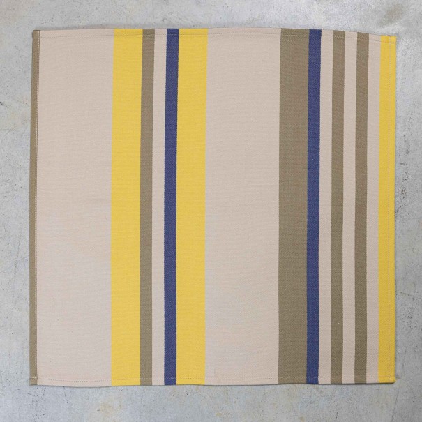 Serviette de table carrée coton