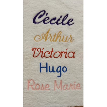 Broderie personnalisée