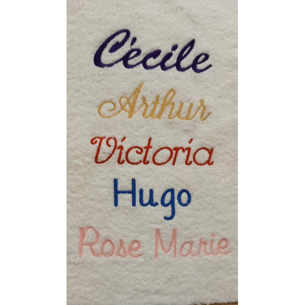 Broderie personnalisée
