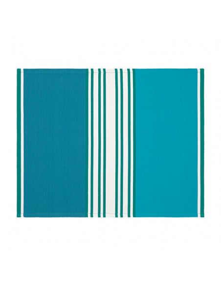Coated hemmed placemat