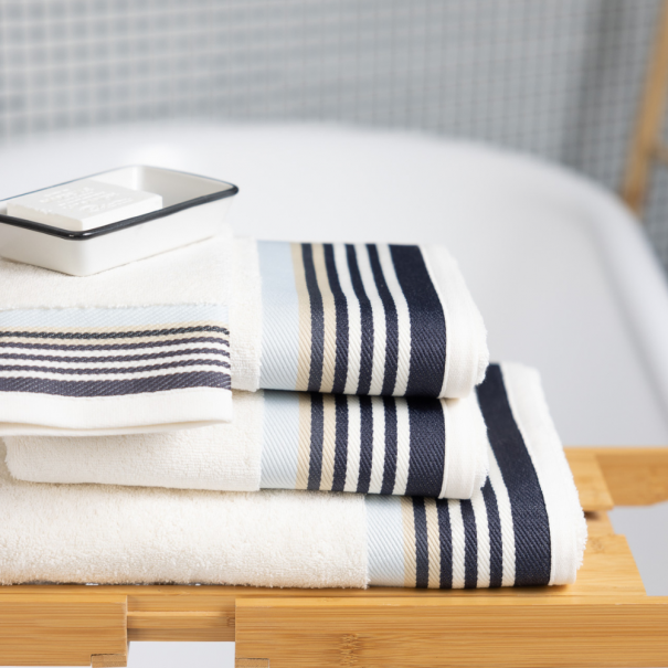 Drap de bain Ramuntxo etain