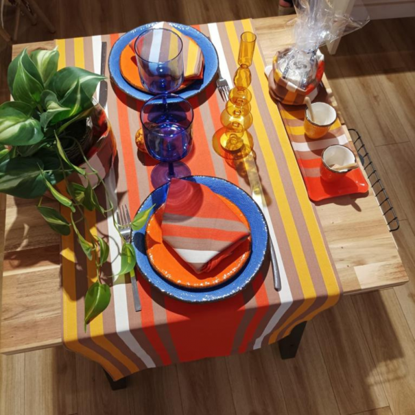 Cotton table runner