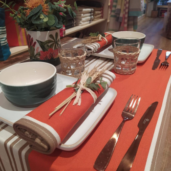 Cotton table runner 2