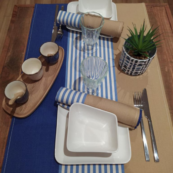 Camino de mesa de algodon 2