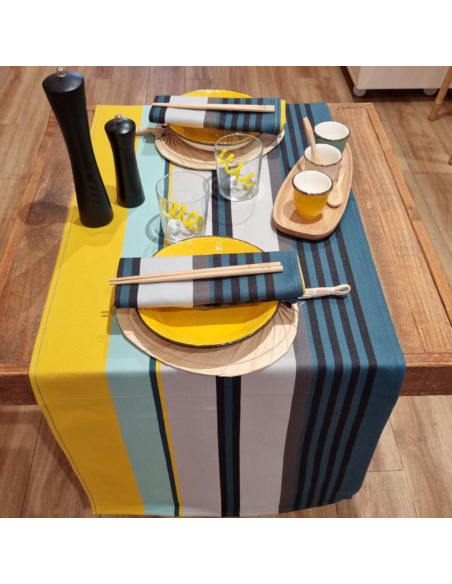 Chemin de table Milian Vert Chemin de table Milian Vert