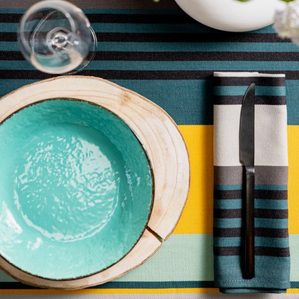 Coated tablecloth