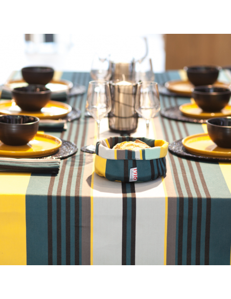 Coated tablecloth