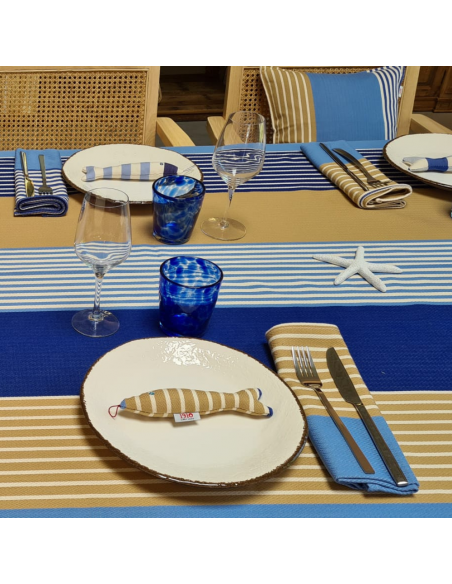 Coated tablecloth