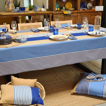Nappe enduite Elaia Bleu 2