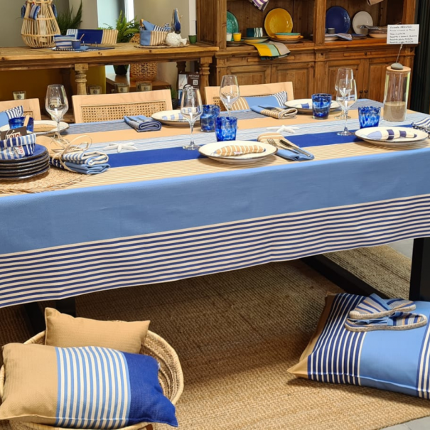 Coated tablecloth