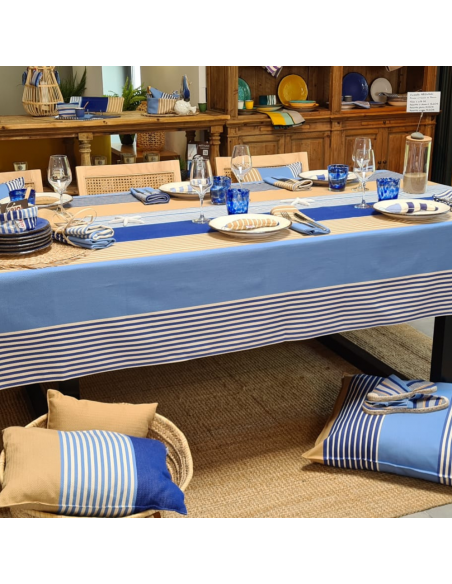 Coated tablecloth