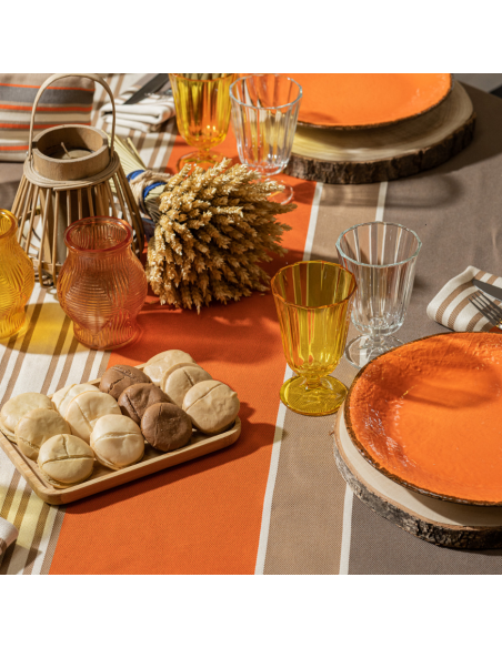 Coated tablecloth