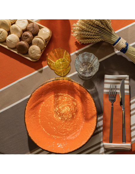 Coated tablecloth