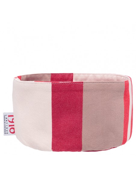 Cesta redonda de pan de algodón