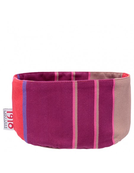 Cesta redonda de pan de algodón