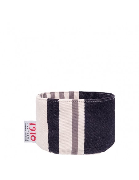 Cesta redonda de pan de algodón