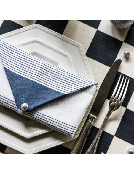 Cotton hemmed napkin