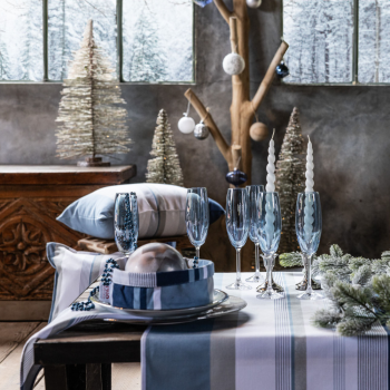 Camino de mesa de algodon