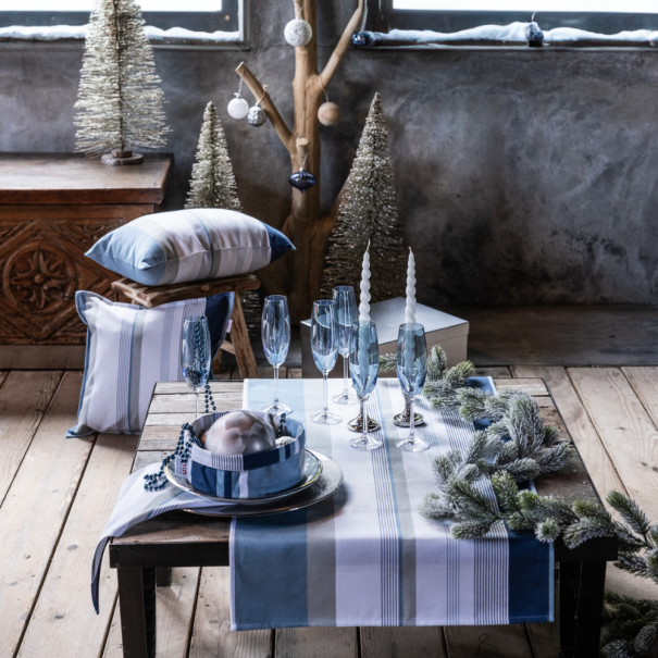 Camino de mesa de algodon