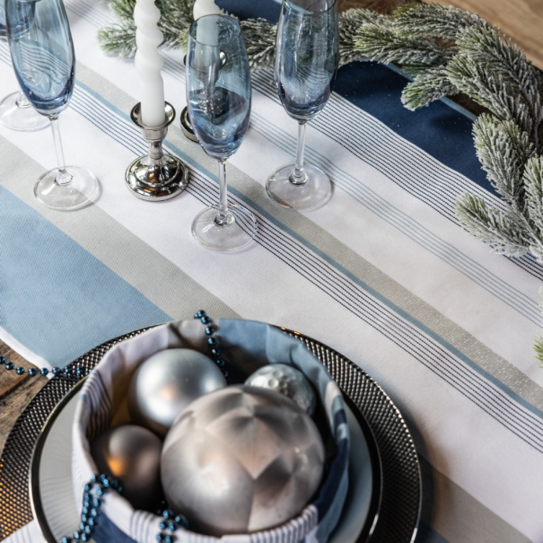 Camino de mesa de algodon