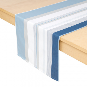 Chemin de table coton bio Johana Alaska 2