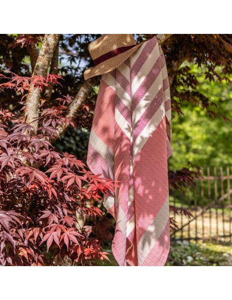 Baina, drap de plage écru lucrèce