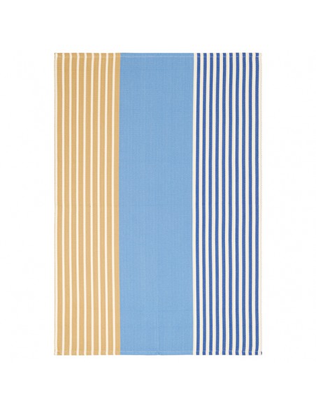 Torchon coton bio - tissage chevron