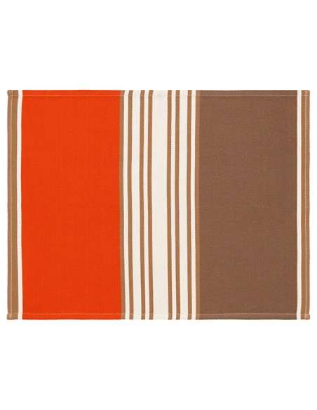 Coated hemmed placemat