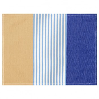 Coated hemmed placemat