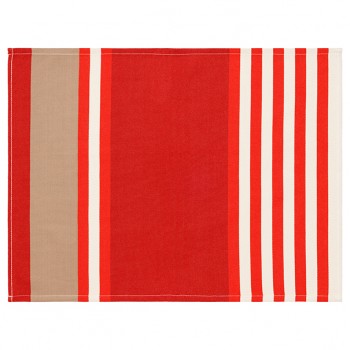 Coated hemmed placemat