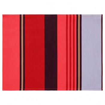 Coated hemmed placemat