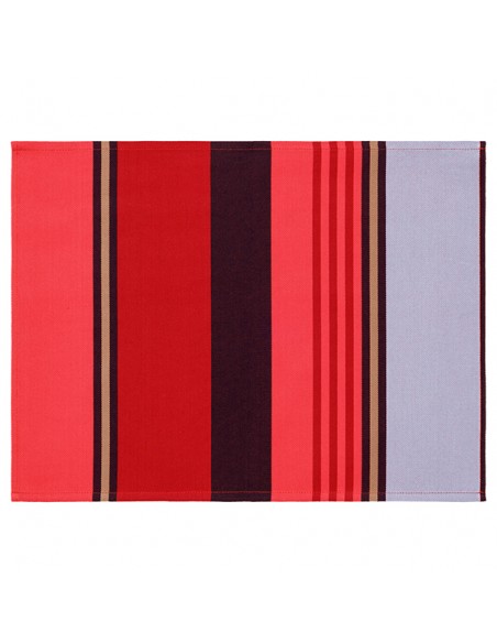 Coated hemmed placemat