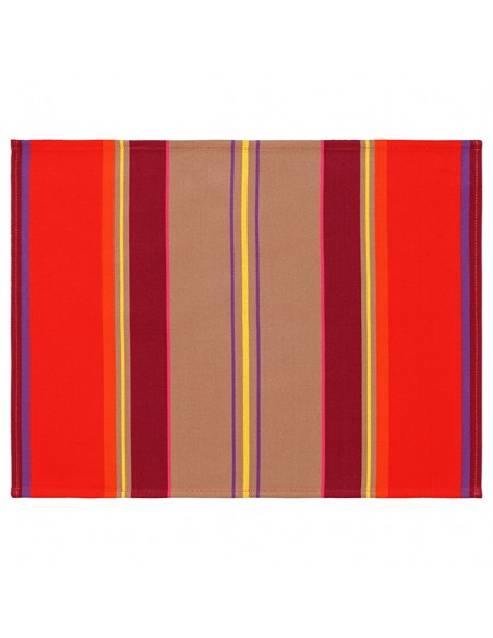 Coated hemmed placemat