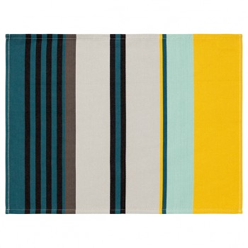 Coated hemmed placemat