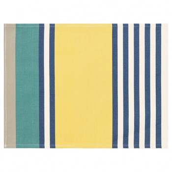 Coated hemmed placemat