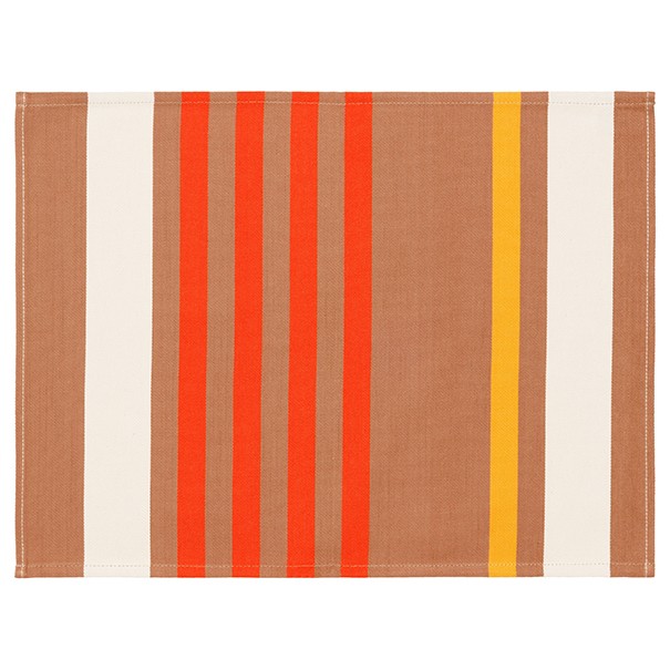 Coated hemmed placemat