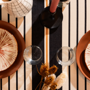 Cotton tablecloth - Herringbone weave 2