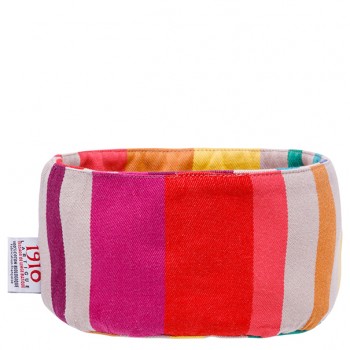 Round cotton bread basket