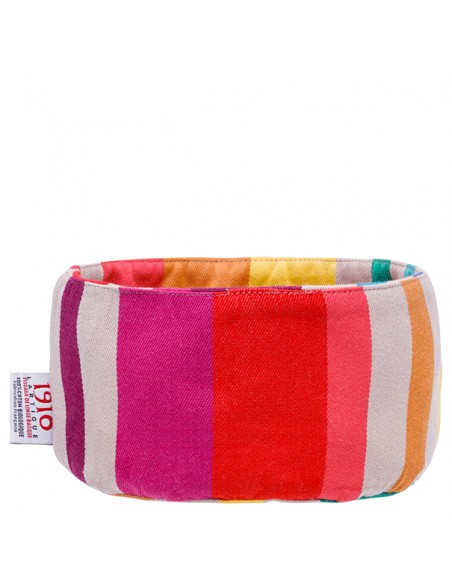 Cesta redonda de pan de algodón