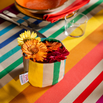 Round cotton bread basket 2