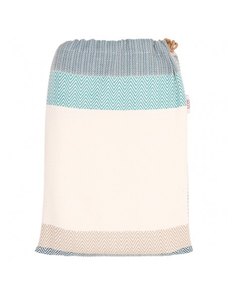 BAINA SABLE/BLEU CANARD