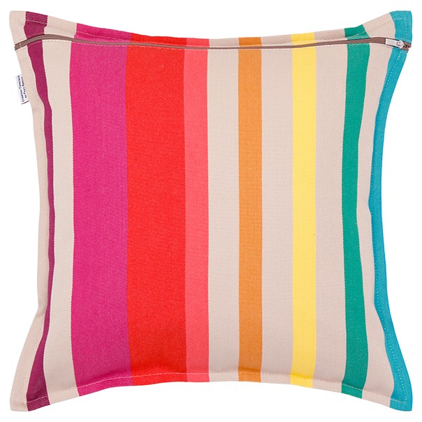 Housse de coussin carré coton bio sergé