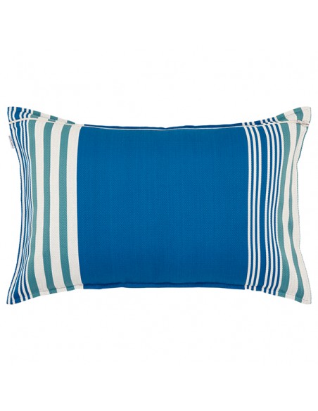 Housse de coussin rectangulaire coton bio chevron