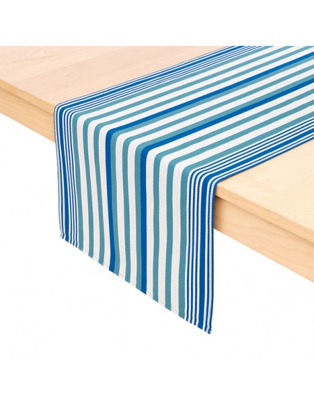 Chemin de table coton bio chevron