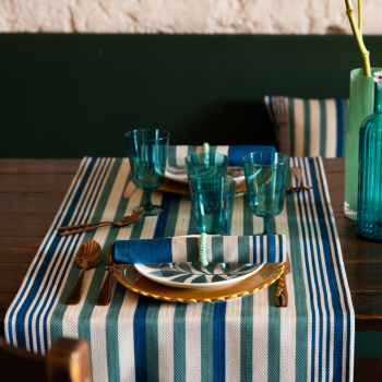 Chemin de table coton bio Talaia