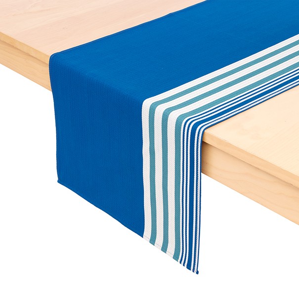 Coated canvas table runner