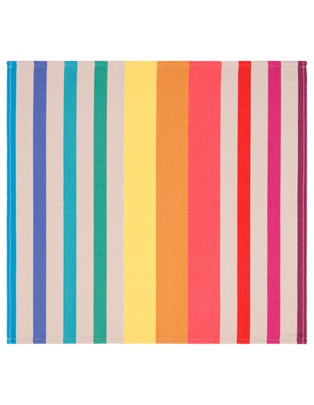 Servilleta con dobladillo de algodón