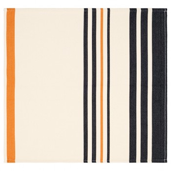 Cotton hemmed napkin Haize Ecru