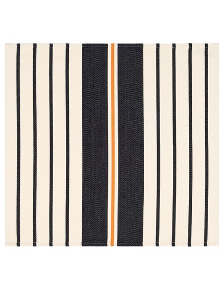 Serviette de table coton bio - tissage chevron