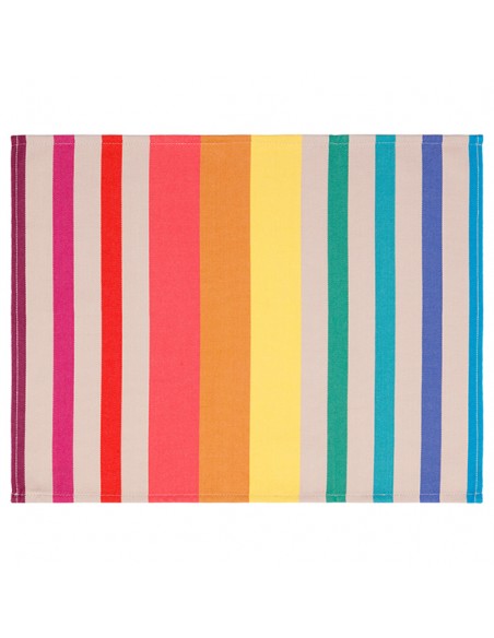 Coated hemmed placemat